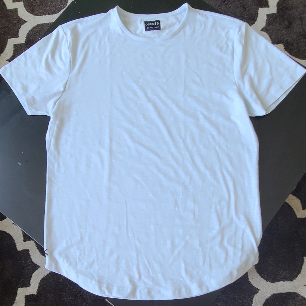 Cuts - GLACIER - Crew Curved Hem